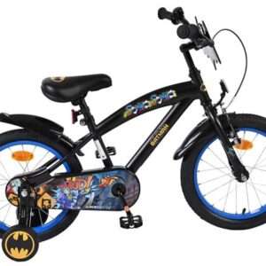 Warner Bros | Jongens Kinderfiets Batman, 16 inch, Zwart