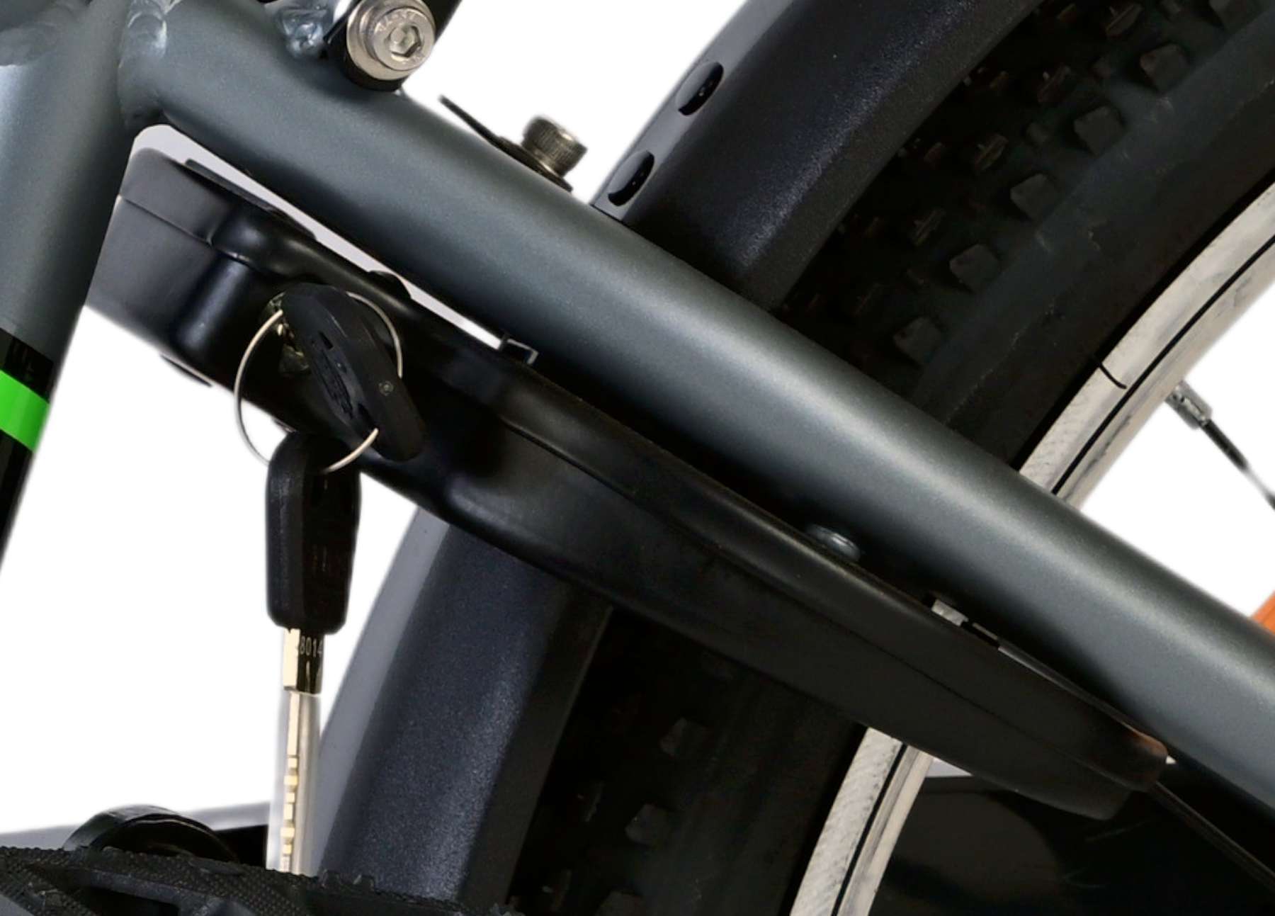 Volare | Jongens Kinderfiets Cross, 20 inch, Donker Grijs - Afbeelding 11