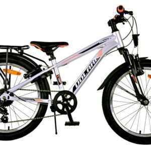 Volare | Jongens Kinderfiets Cross, 20 inch, Zilver, 6 versnellingen