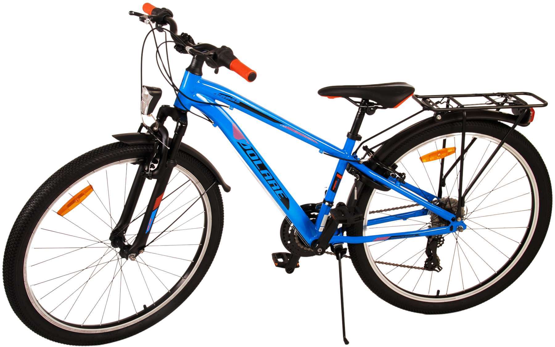 Volare | Jongens Kinderfiets Cross, 26 inch, Blauw, 21 versnellingen, Twee handremmen - Afbeelding 16