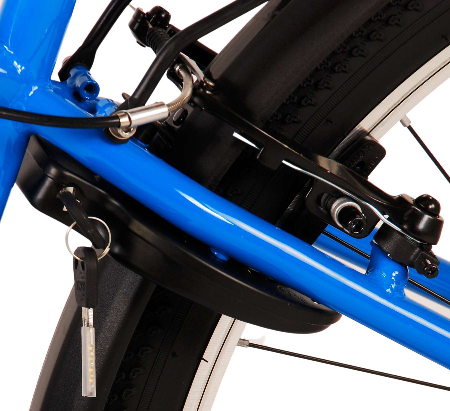 Volare | Jongens Kinderfiets Cross, 26 inch, Blauw, 21 versnellingen, Twee handremmen - Afbeelding 18