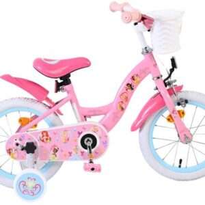Disney | Meisjes Kinderfiets Princess, 14 inch, Roze