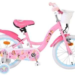 Disney | Meisjes Kinderfiets Princess, 16 inch, Roze