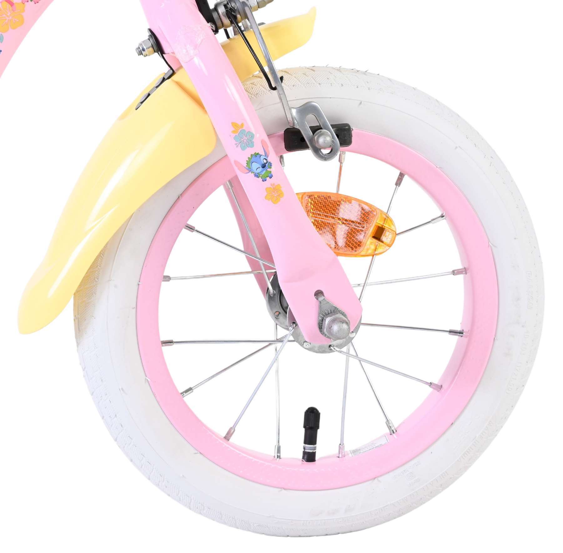 Disney | Meisjes Kinderfiets Stitch, 12 inch, Roze - Afbeelding 3