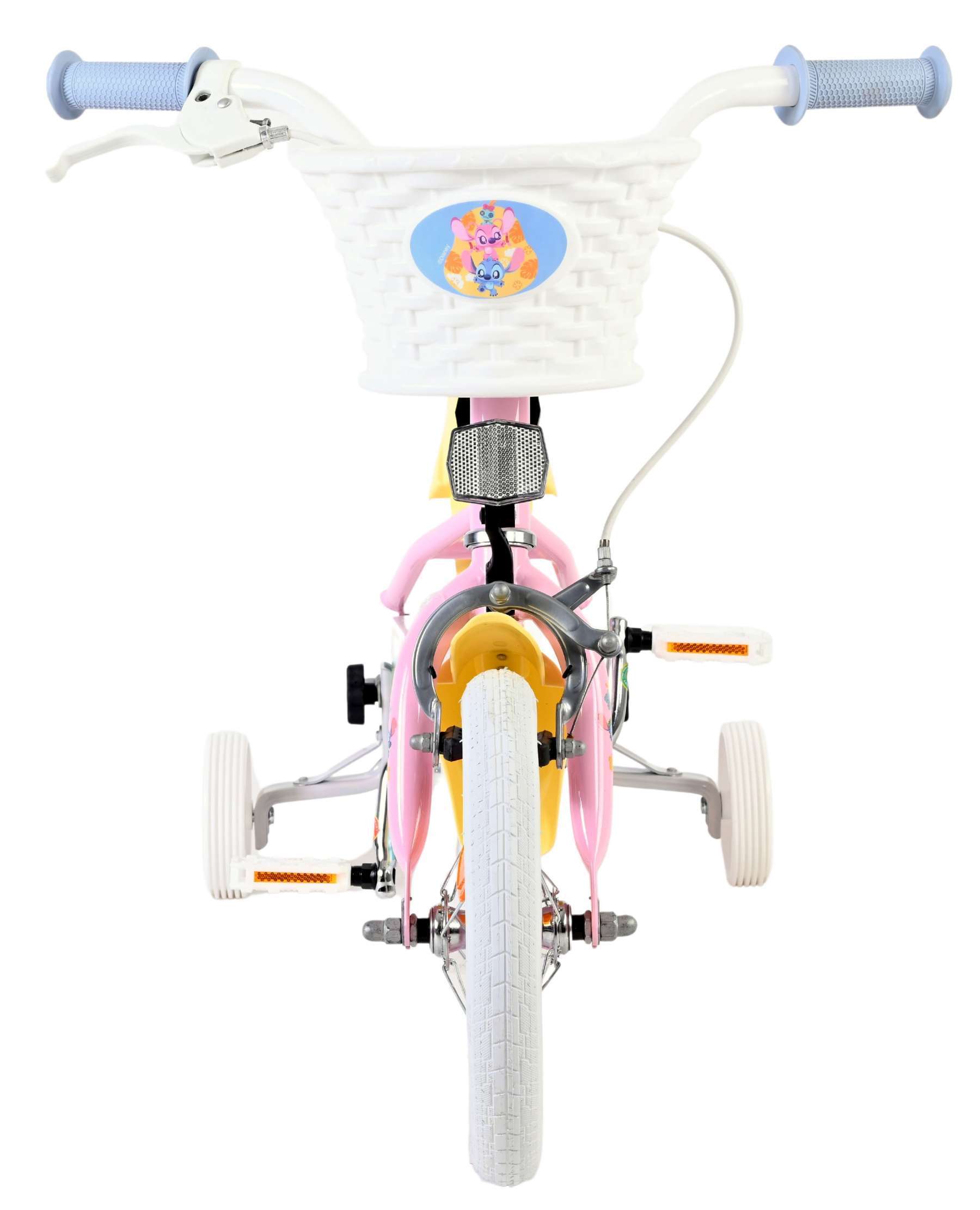 Disney | Meisjes Kinderfiets Stitch, 12 inch, Roze - Afbeelding 6