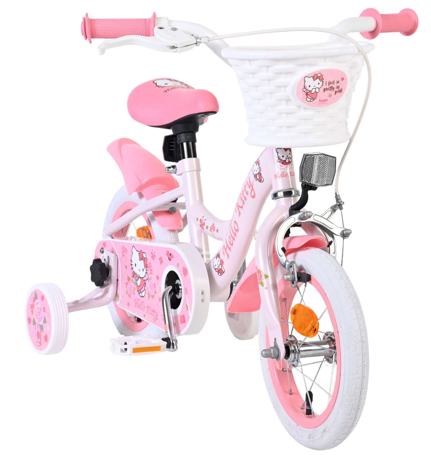 Sanrio | Hello Kitty Meisjes Kinderfiets, 12 inch, Roze - Afbeelding 5