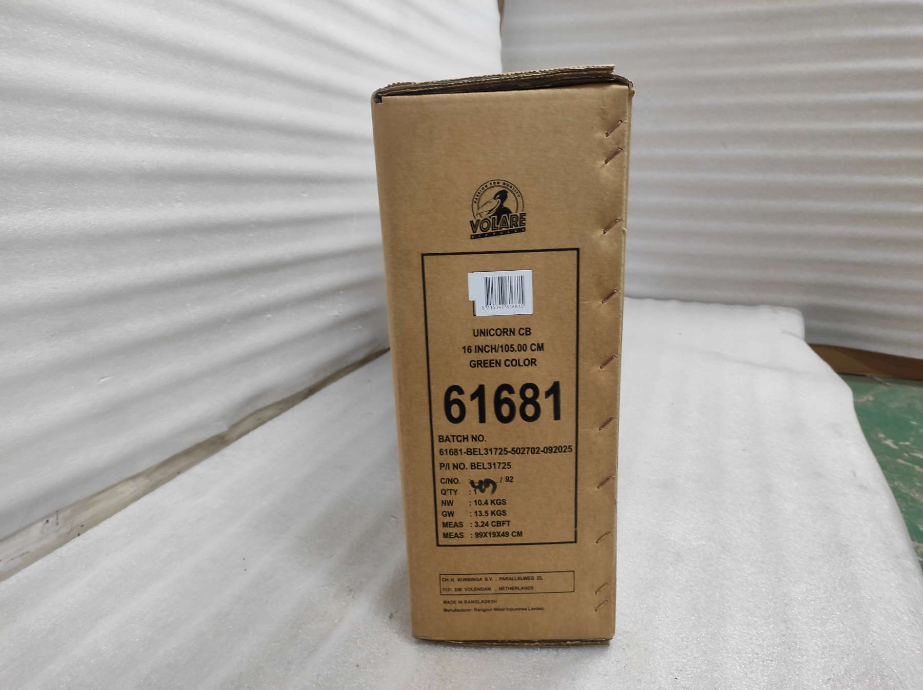 Volare | Meisjes Kinderfiets Unicorn, 16 inch, Groen - Afbeelding 12