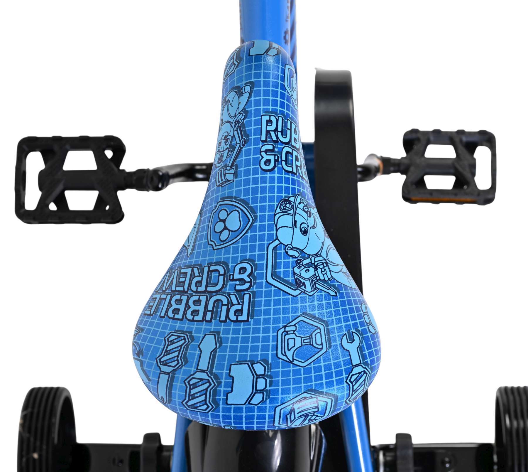 Nickelodeon | Jongens Kinderfiets Rubble & Crew, 12 inch, Blauw - Afbeelding 4