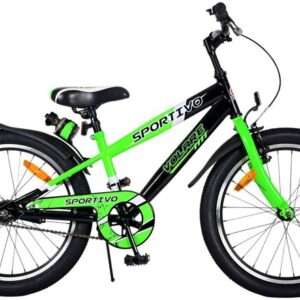 Volare | Jongens Kinderfiets Sportivo, 20 inch, Groen