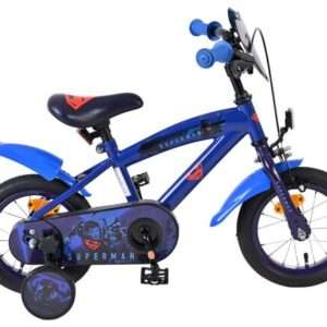 Warner Bros | Jongens Kinderfiets Superman, 12 inch, Blauw