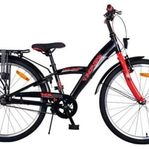 Volare | Jongens Kinderfiets Thombike, 24 inch, Rood, 3 versnellingen