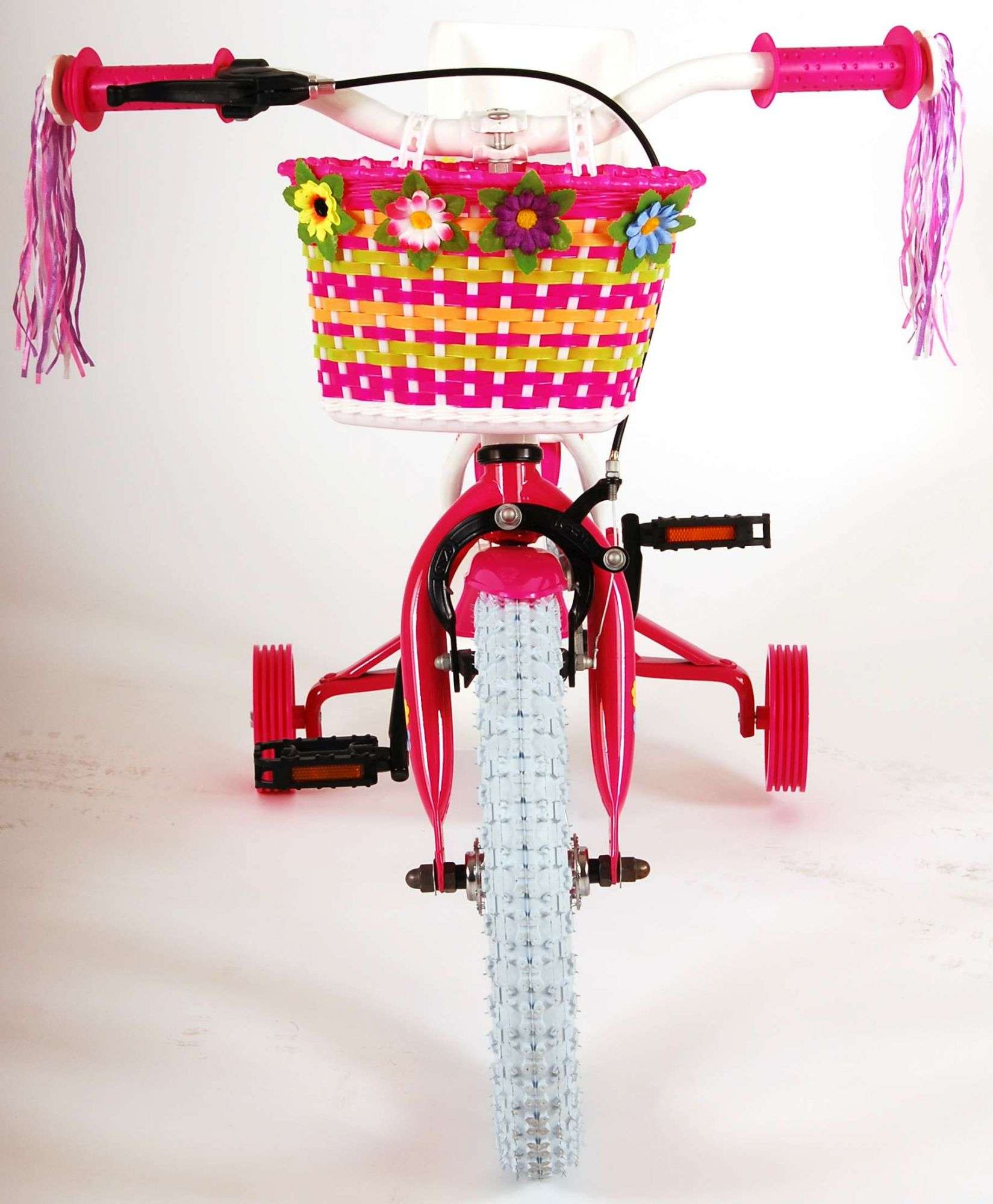 Volare | Meisjes Kinderfiets Ashley, 14 inch, Wit - 95% afgemonteerd - Afbeelding 7