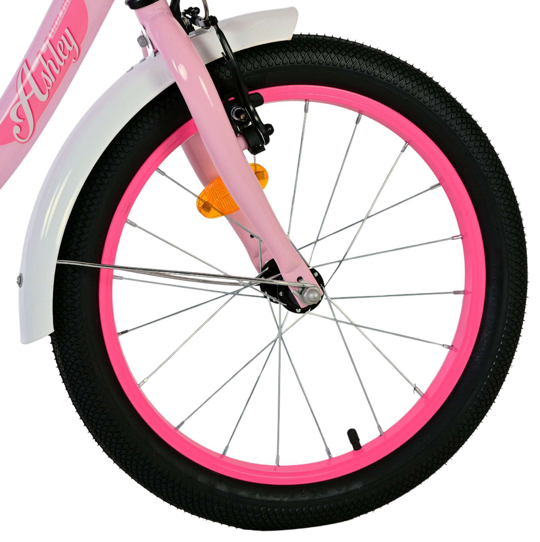Volare | Meisjes Kinderfiets Ashley, 18 inch, Roze - Afbeelding 4