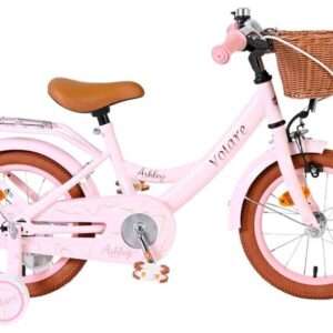 Volare | Meisjes Kinderfiets Ashley, 14 inch, Roze