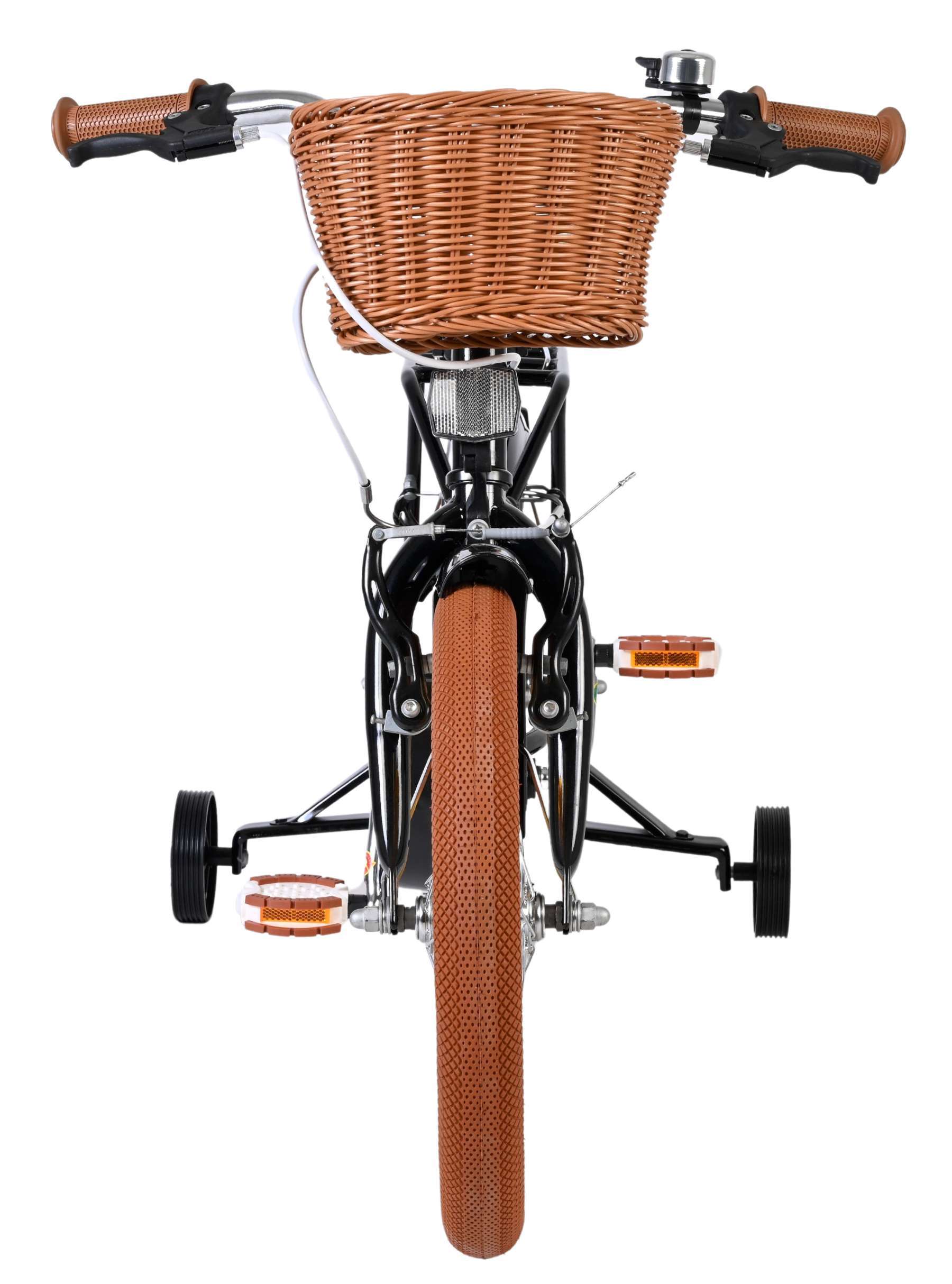 Volare | Meisjes Kinderfiets Ashley, 16 inch, Zwart, Twee Handremmen - Afbeelding 6