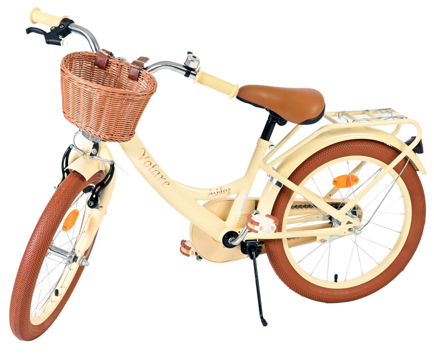 Volare | Meisjes Kinderfiets Ashley, 18 inch, Creme - Afbeelding 8