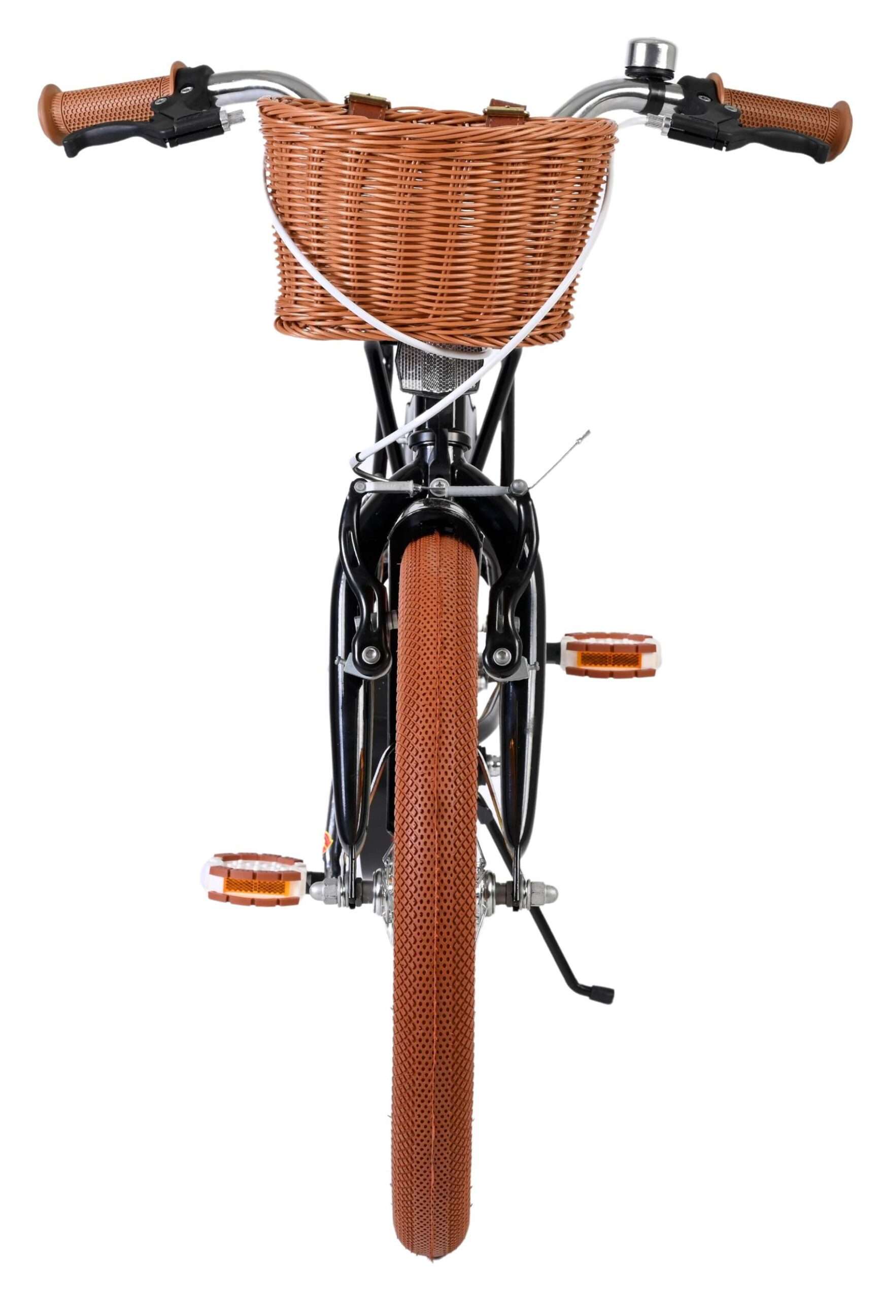 Volare | Meisjes Kinderfiets Ashley, 18 inch, Zwart, Twee handremmen - Afbeelding 6