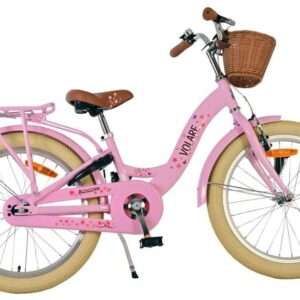 Volare | Meisjes Kinderfiets Blossom, 20 inch, Roze