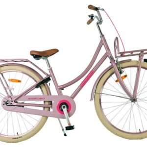 Volare | Meisjes Kinderfiets Excellent, 26 inch, Mat Roze
