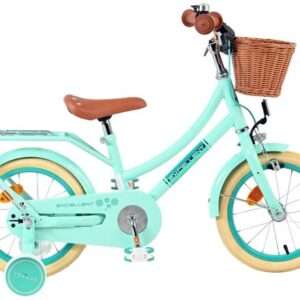 Volare | Meisjes Kinderfiets Excellent, 14 inch, Groen