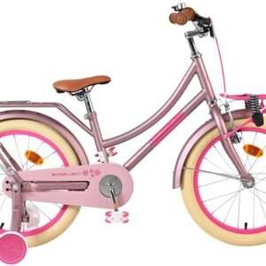Volare | Meisjes Kinderfiets Excellent, 18 inch, Mat Roze