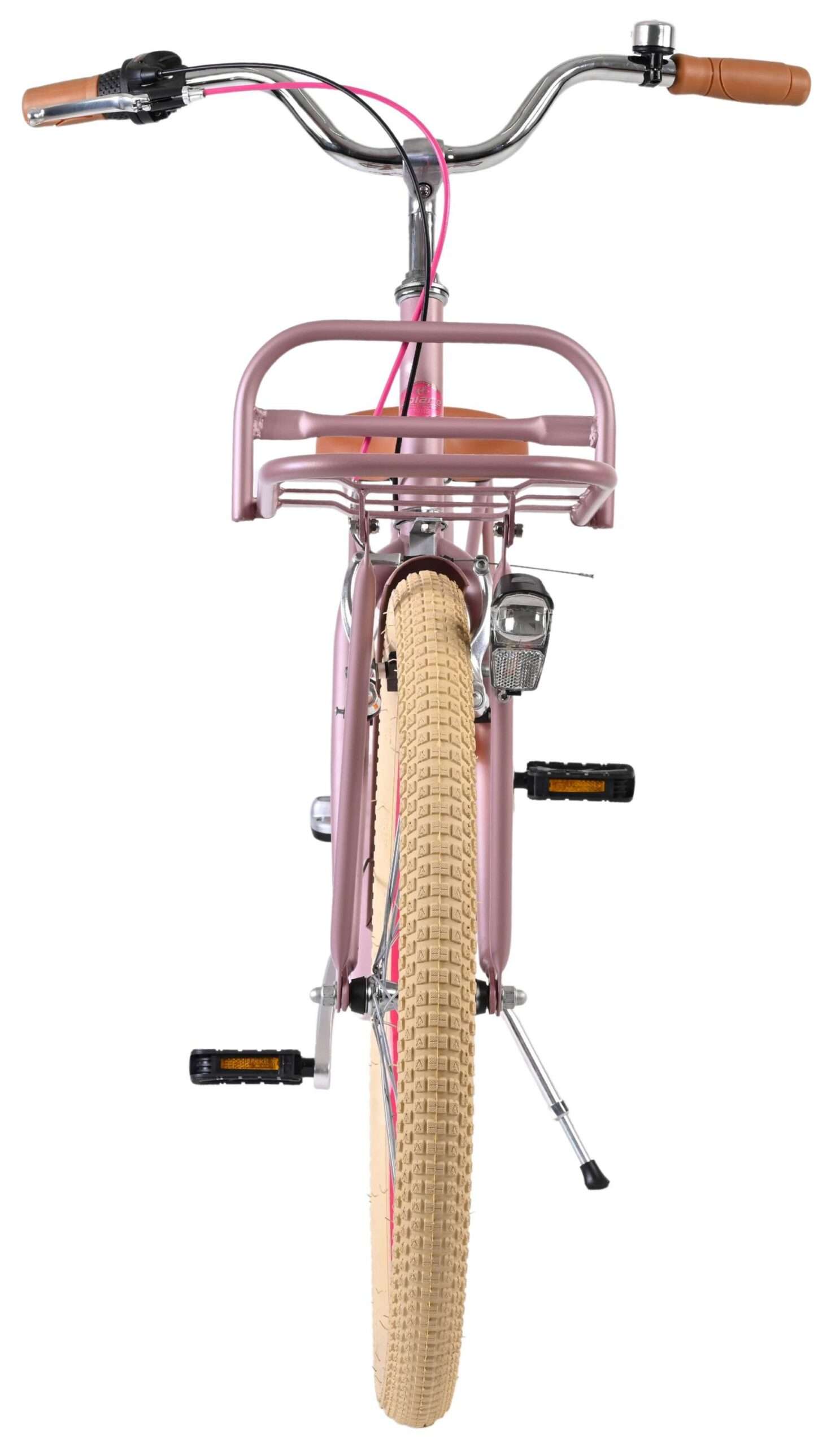 Volare | Meisjes Kinderfiets Excellent, 24 inch, Mat Roze, 3 Versnellingen - Afbeelding 7