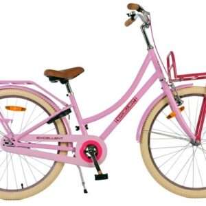 Volare | Meisjes Kinderfiets Excellent, 24 inch, Roze