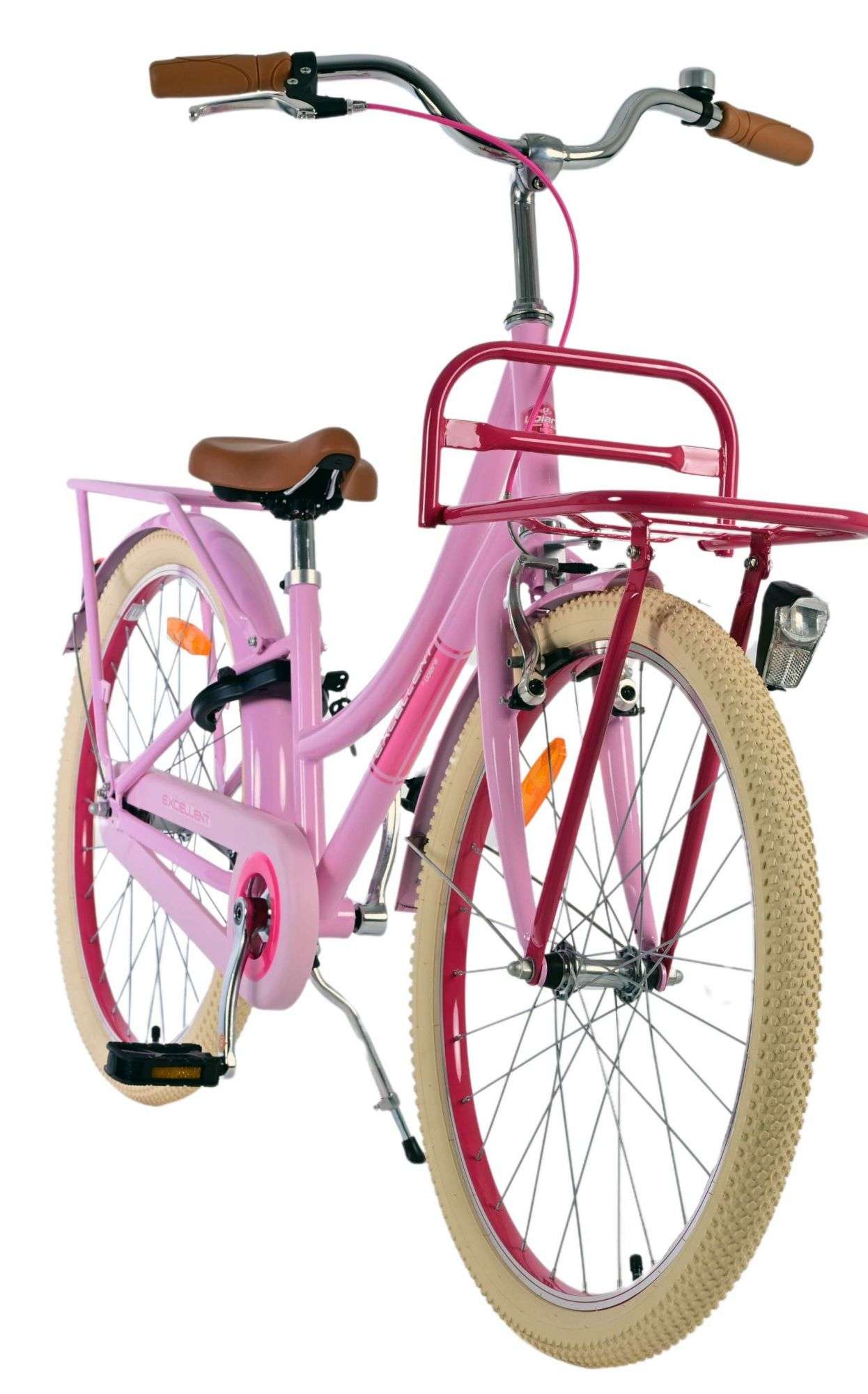 Volare | Meisjes Kinderfiets Excellent, 24 inch, Roze - Afbeelding 7