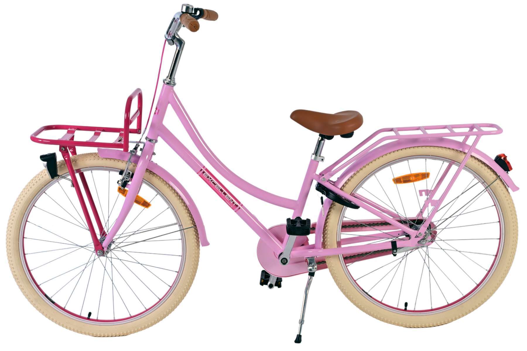 Volare | Meisjes Kinderfiets Excellent, 24 inch, Roze - Afbeelding 5