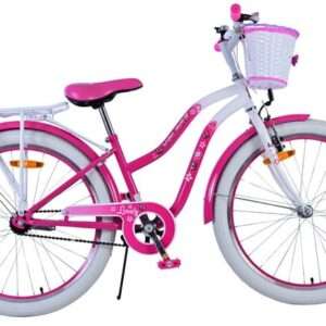 Volare | Meisjes Kinderfiets Lovely, 24 inch, Roze