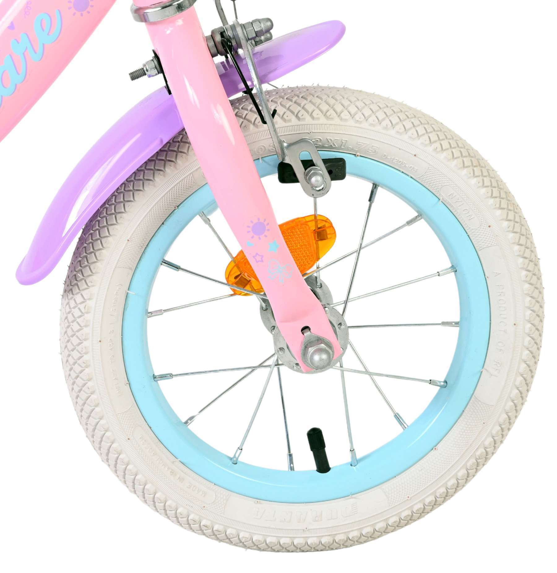 Volare | Meisjes Kinderfiets Olivia, 12 inch, Roze - Afbeelding 3