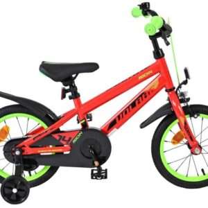 Volare | Jongens Kinderfiets Rocky, 14 inch, Rood