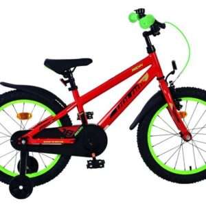 Volare | Jongens Kinderfiets Rocky, 18 inch, Rood