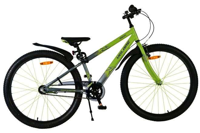 Volare | Jongens Kinderfiets Rocky, 26 inch, Groen, Shimano 3 versnellingen