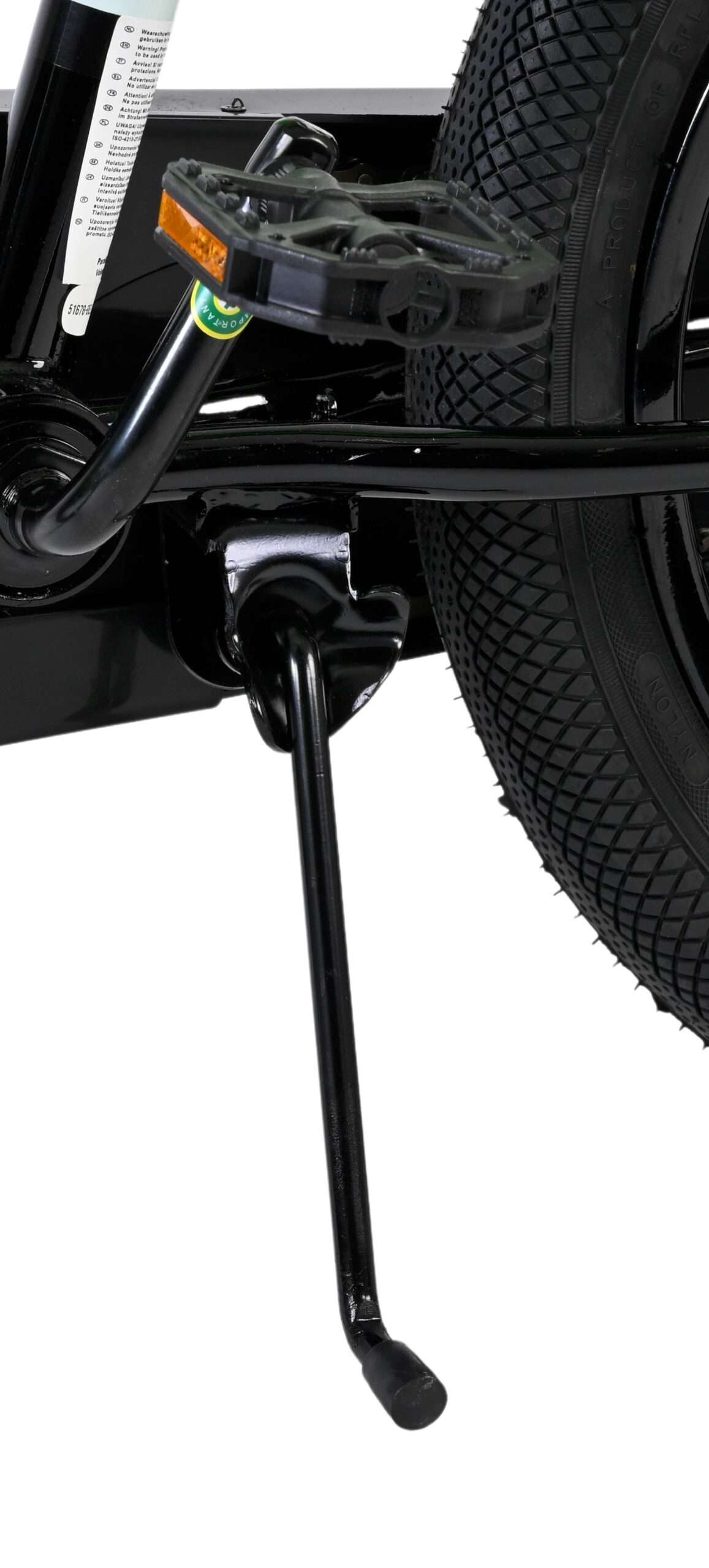 Volare | Jongens Kinderfiets Sportivo, 16 inch, Groen Zwart - Afbeelding 9