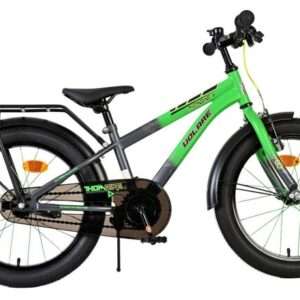Volare | Jongens Kinderfiets Thombike, 18 inch, Groen Grijs