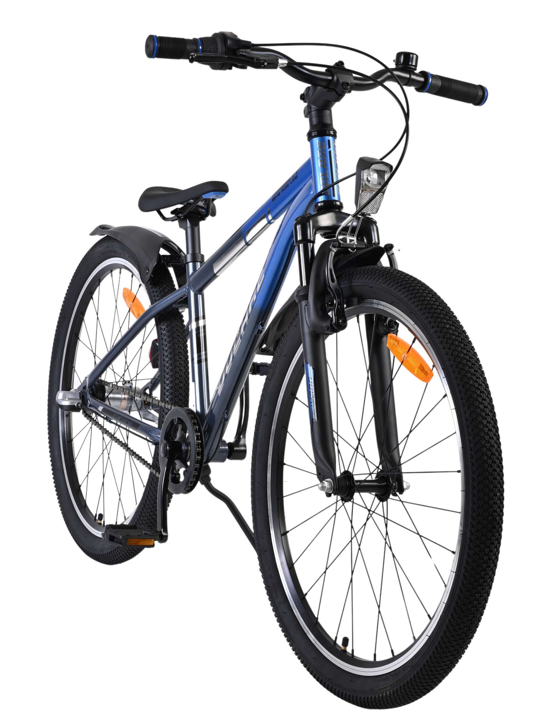 Volare XC Race Kinderfiets - 24 inch - Nexus 3 - Blauw/Grijs - Afbeelding 6