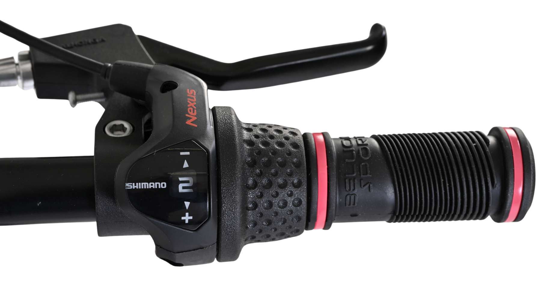 Volare XC Race Kinderfiets - 24 inch - Nexus 3 - Wit/Roze - Afbeelding 5