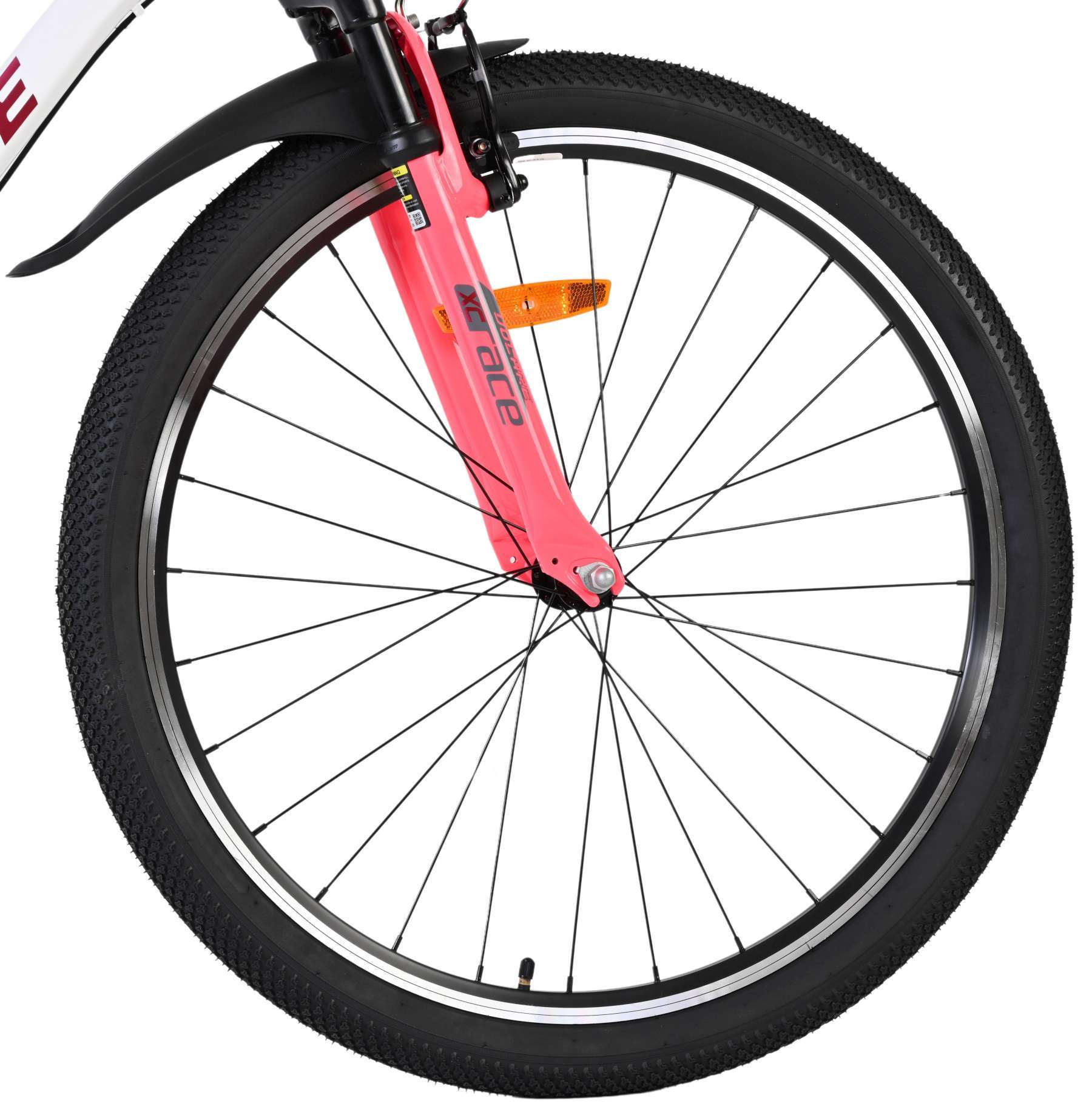 Volare XC Race Kinderfiets - 26 inch - Nexus 3 - Wit/Roze - Afbeelding 3