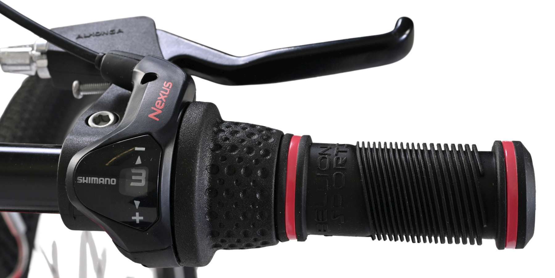 Volare XC Race Kinderfiets - 26 inch - Nexus 3 - Wit/Roze - Afbeelding 5