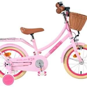 Volare | Meisjes Kinderfiets Excellent, 14 inch, Roze