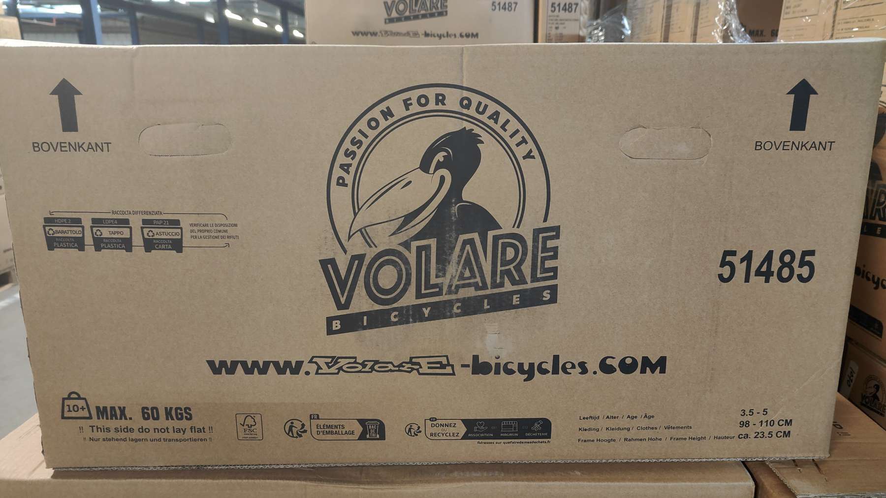 Volare | Jongens Kinderfiets Super GT, 14 inch, Blauw - Afbeelding 12