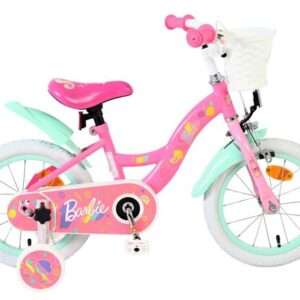 Mattel | Barbie Meisjes Kinderfiets, 14 inch, Roze