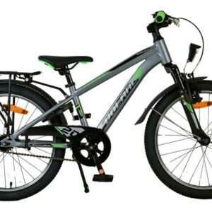Volare | Jongens Kinderfiets Cross, 20 inch, Grijs