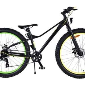 Volare | Jongens Kinderfiets Gradient, 26 inch, Zwart Geel Groen, 7 versnellingen