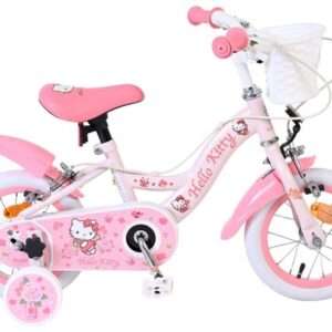 Sanrio | Hello Kitty Meisjes Kinderfiets, 12 inch, Roze, Twee handremmen