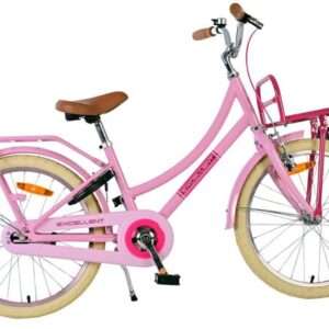 Volare | Meisjes Kinderfiets Excellent, 20 inch, Roze, Shimano Nexus 3 versnellingen