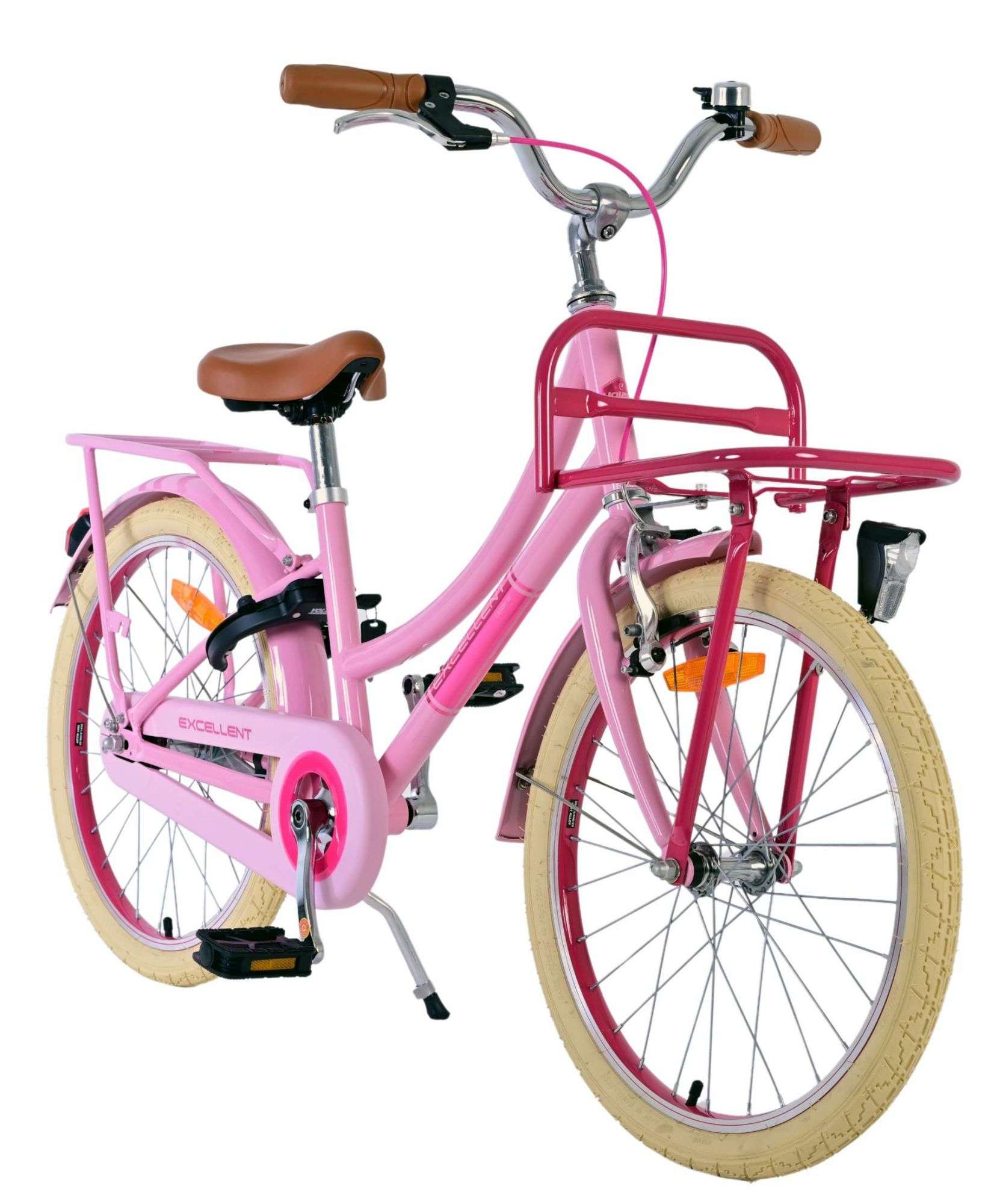 Volare | Meisjes Kinderfiets Excellent, 20 inch, Roze - Afbeelding 4