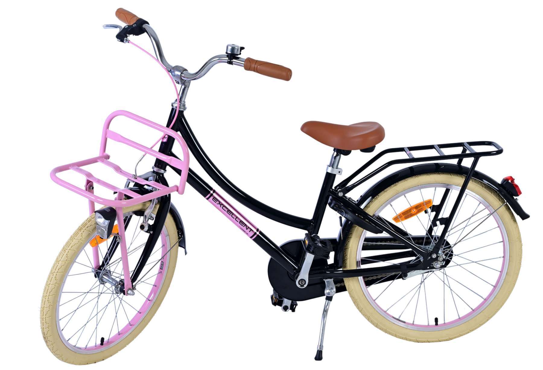 Volare | Meisjes Kinderfiets Excellent, 20 inch, Zwart - Afbeelding 3