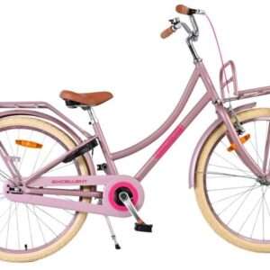 Volare | Meisjes Kinderfiets Excellent, 24 inch, Mat Roze